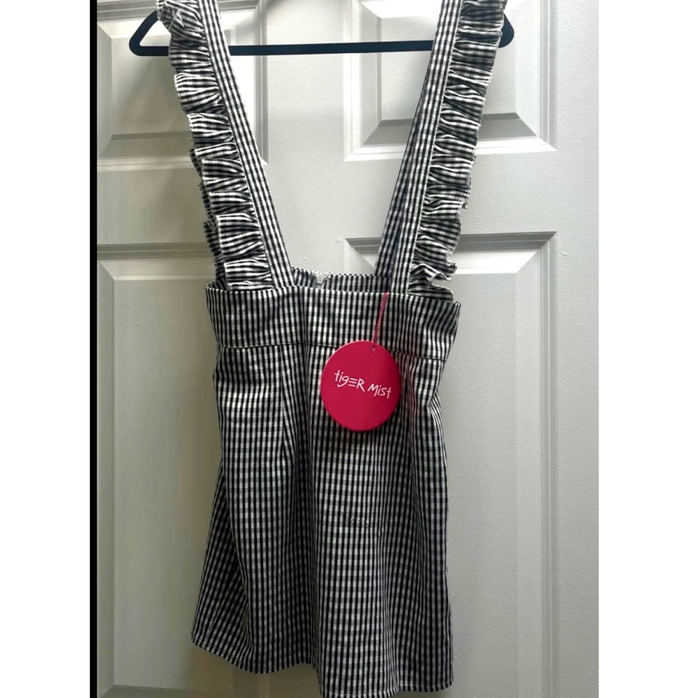 Tiger mist gingham skirt/dress